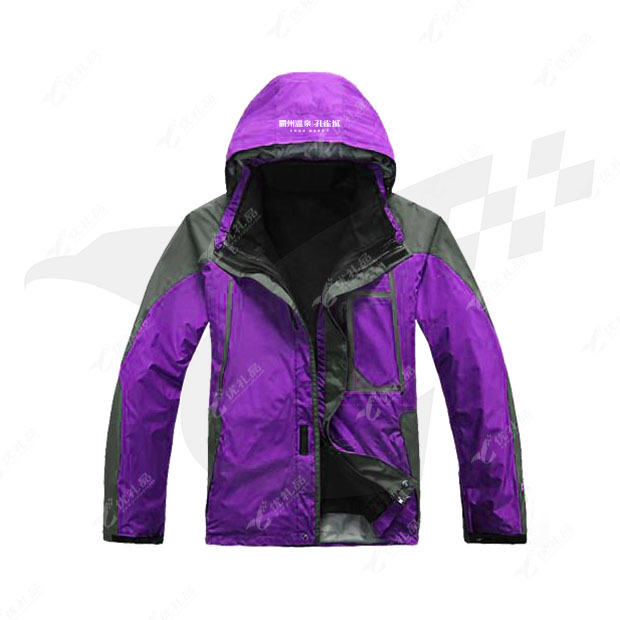 可拆卸两件套冲锋衣定制