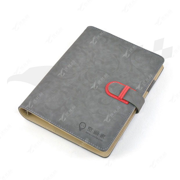 8.5寸富贵绒活页本 A5记事本 商务办公笔记本文具