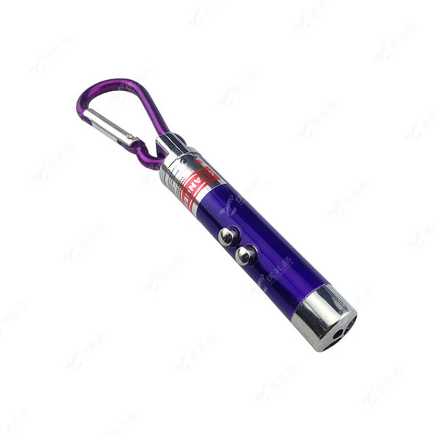 三合一LED手电筒/验钞灯/袖珍钥匙扣