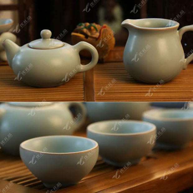 功夫茶具套装 整套汝瓷普洱 套装茶具