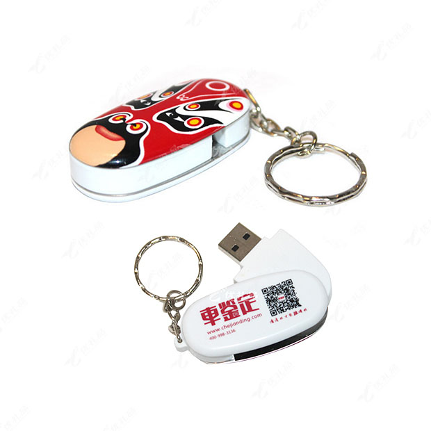 转印技术明星产品推荐NO.2：中国脸谱u盘 定做加标 4G 8G 16G