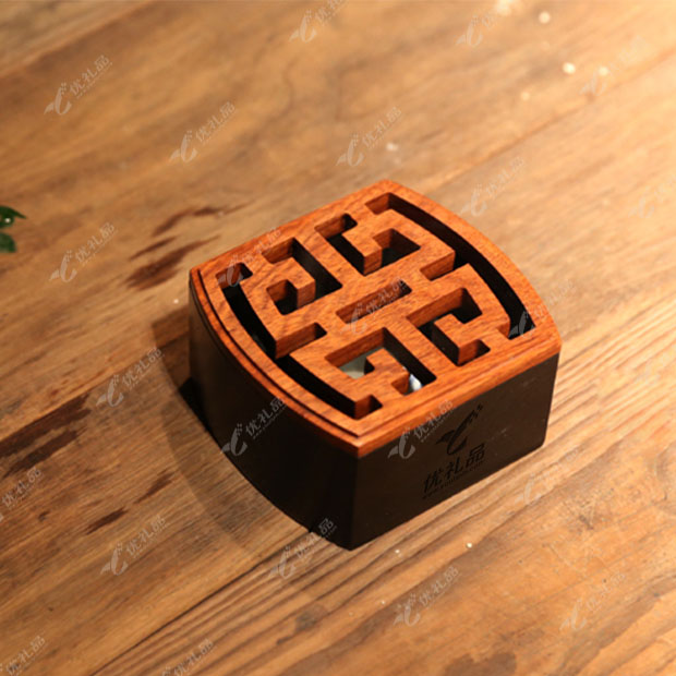 “唐草”笔筒 回纹收纳盒 商务套装