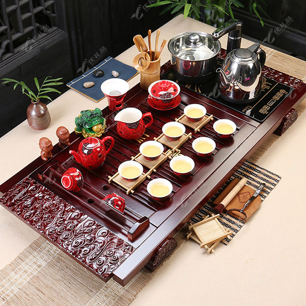 茶具 祥云-红兰藤套装