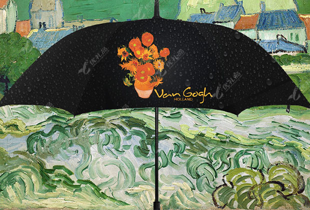 优礼品推荐NO.1：天堂伞梵高油画伞