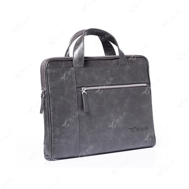 商务时尚14寸电脑公文包定制