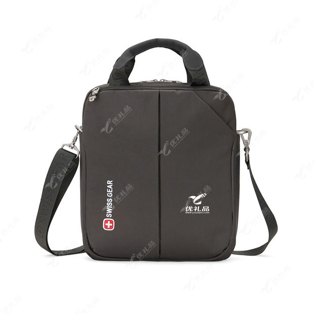 swissgear单肩包商务包会议包竖版公文包定制