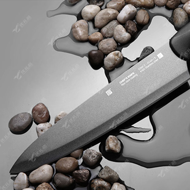 创意磁性吸附黑锋不锈钢厨房工具组5件套装