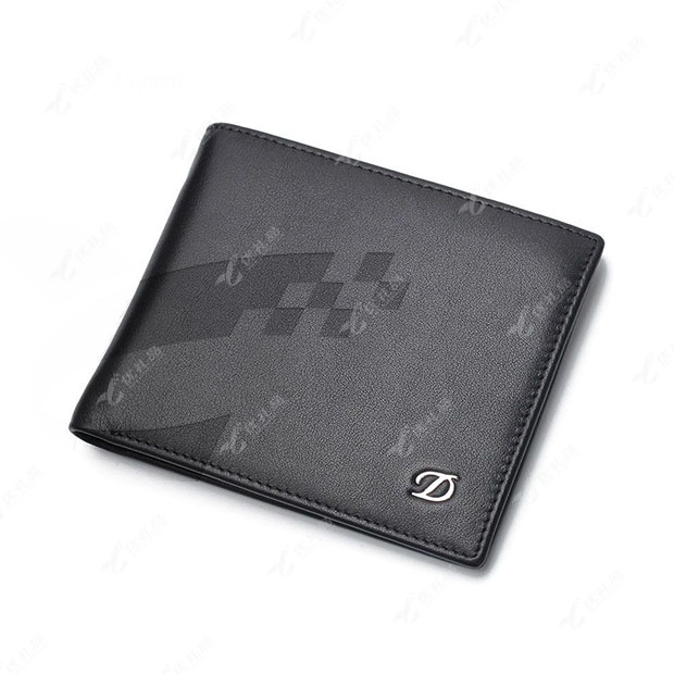 S.T.Dupont男士竖版短款钱包