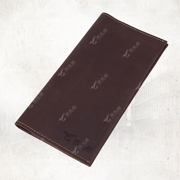 头层牛皮票证包 护照包定制