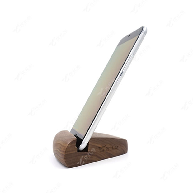 创意实木通用手机架