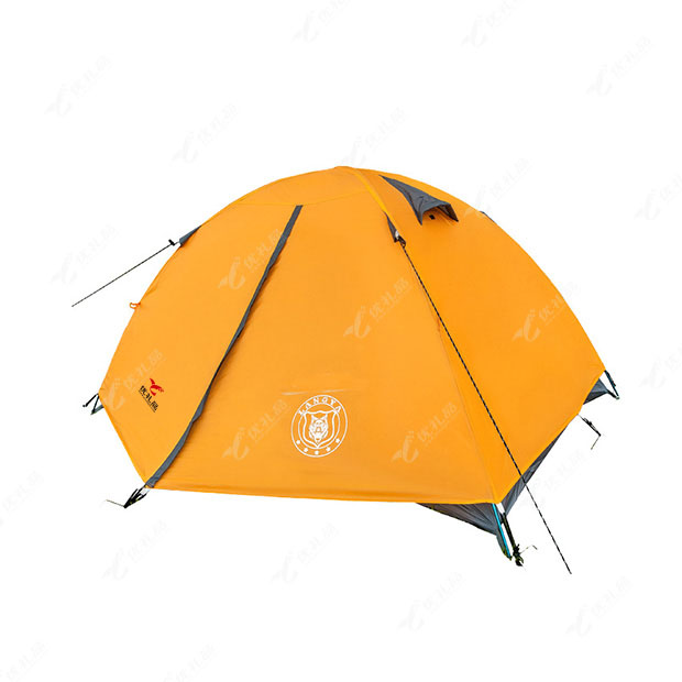 双人双层户外野营帐篷