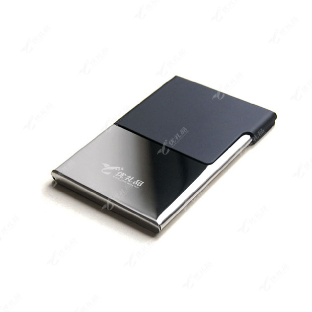 德国进口半盖不锈钢名片盒