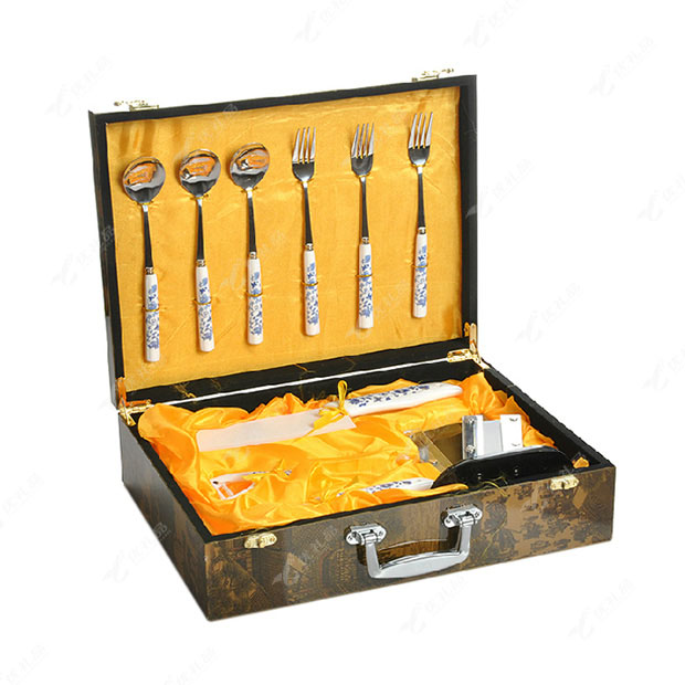 陶瓷餐具刀具10件套