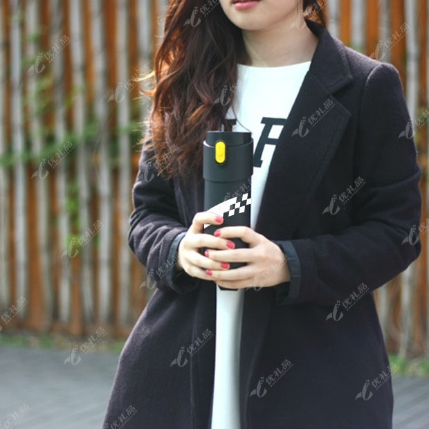 新款便口红携弹跳保温杯