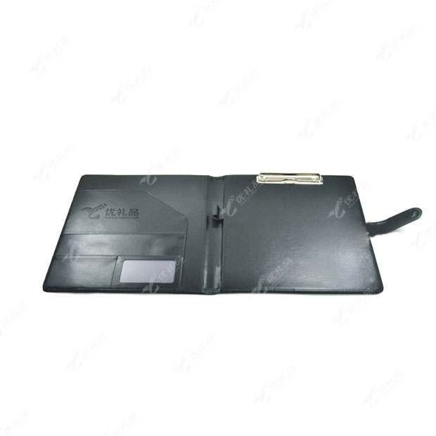 A4仿皮文件夹 多功能皮质资料夹