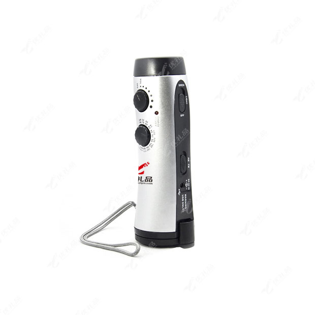 手摇式充电器 LED应急照明灯