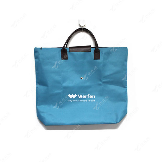 单色牛津布折叠购物包