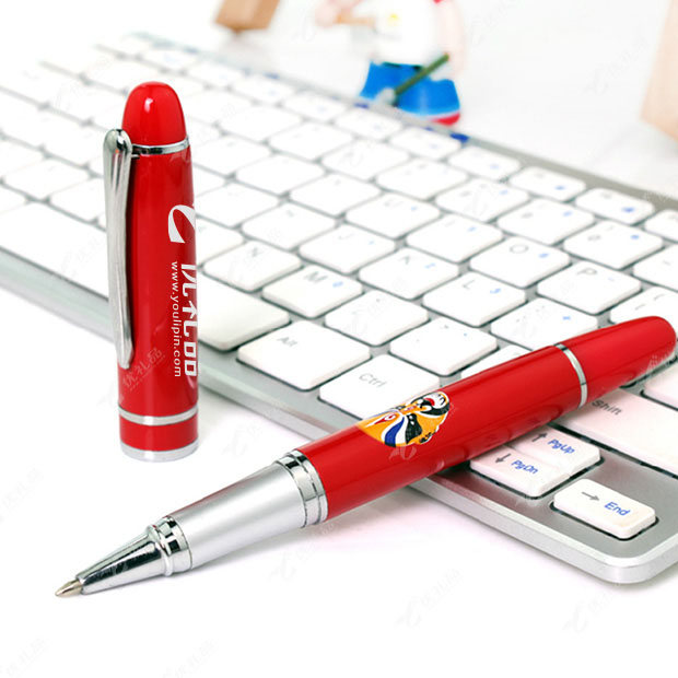 中国红 脸谱 国粹京剧 签字笔