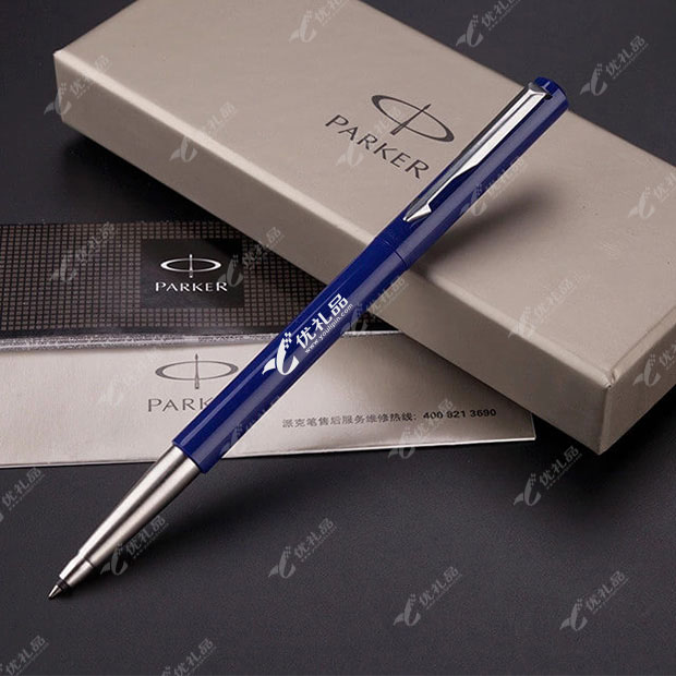 派克笔PARKER/ 威雅蓝色胶杆宝珠笔