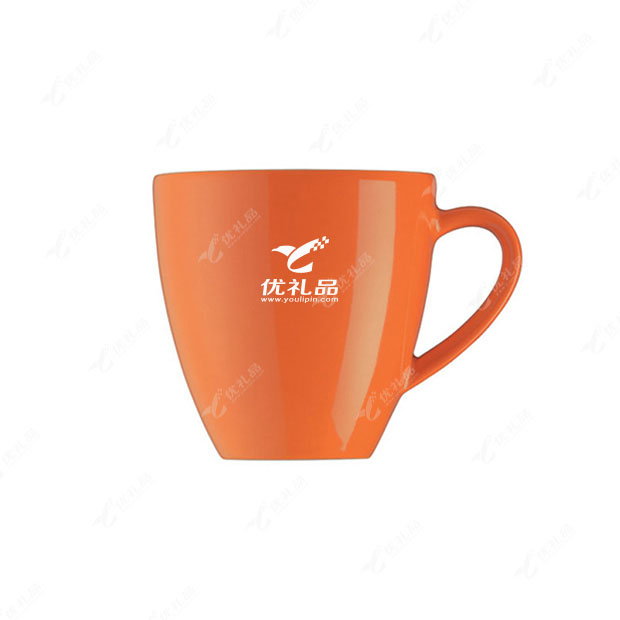 橙色马克杯