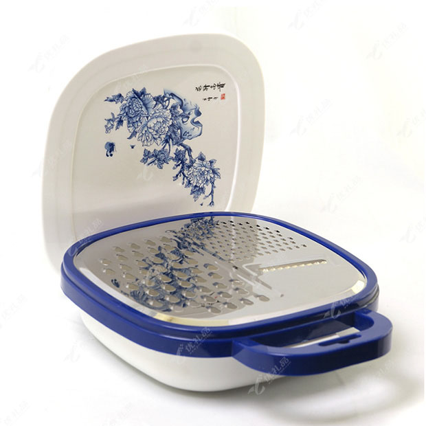 青花韵多功能厨宝切菜器刨丝器