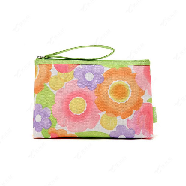 清新水彩化妆收纳包