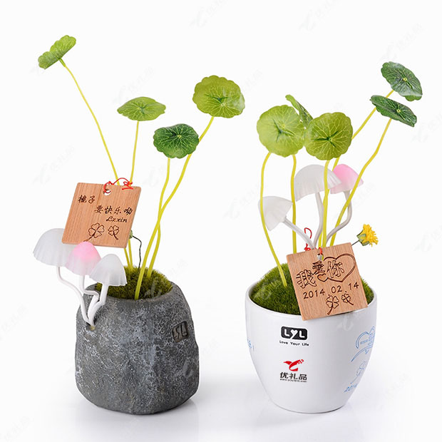 阿凡达蘑菇灯 光控小夜灯定制