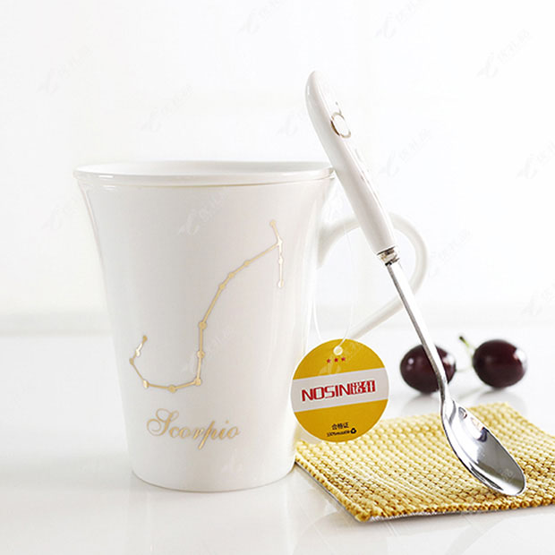 创意十二星座陶瓷杯