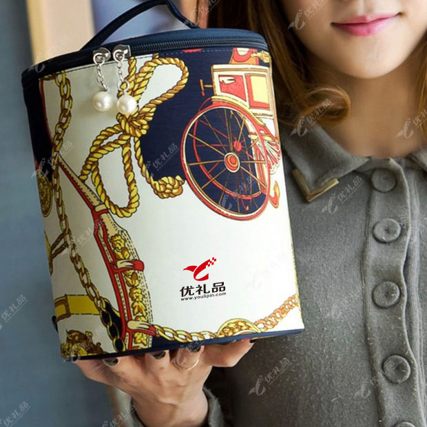 欧美大牌范复古专业化妆包2件套