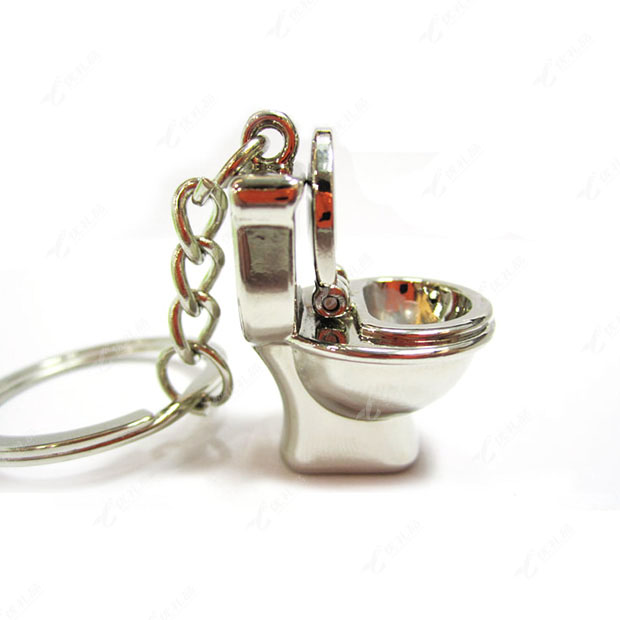 创意仿真迷你马桶钥匙扣