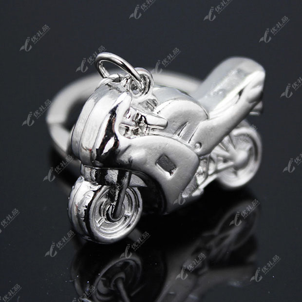 金属实心摩托车钥匙扣 汽车钥匙配饰