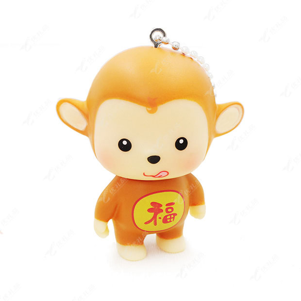 鸡年新款可爱卡通猴子钥匙扣挂件
