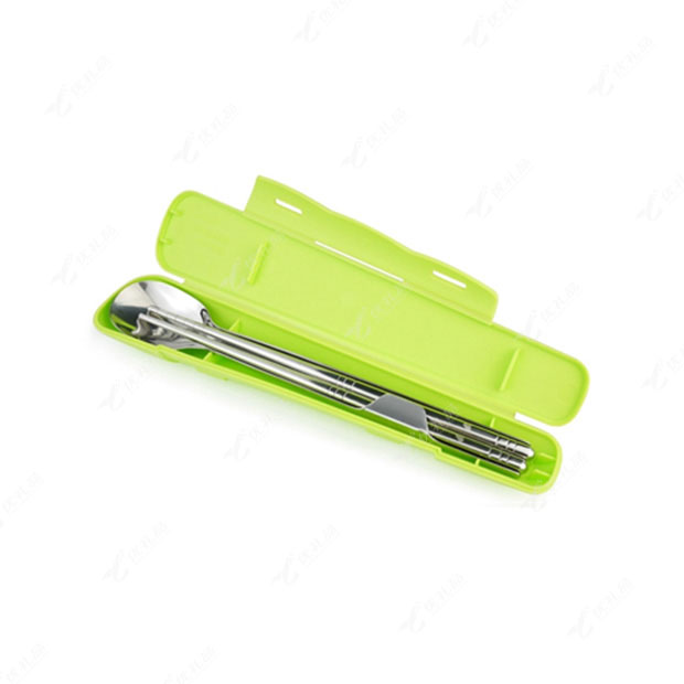 第6金不锈钢便携筷子餐具套装