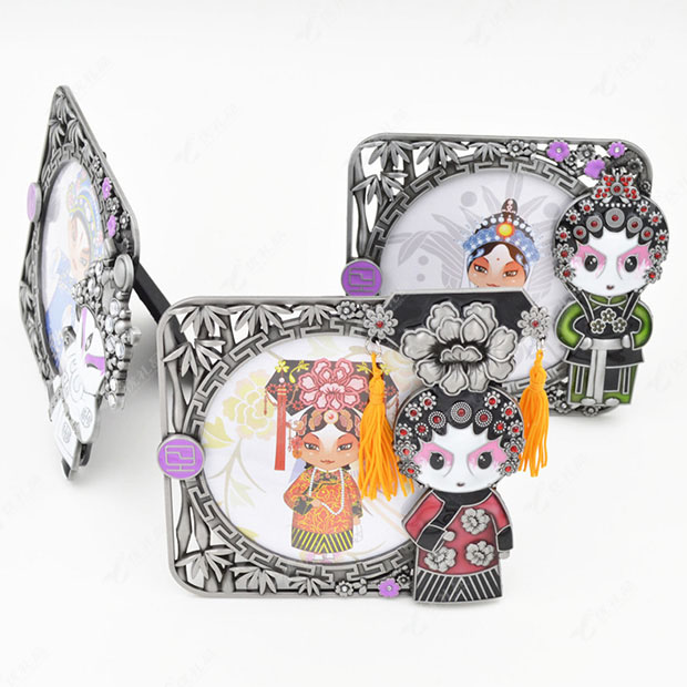 京剧人物合金相框系列