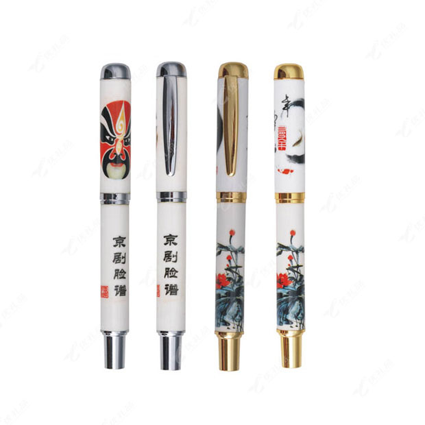 中国特色陶瓷笔 京剧脸谱陶瓷笔