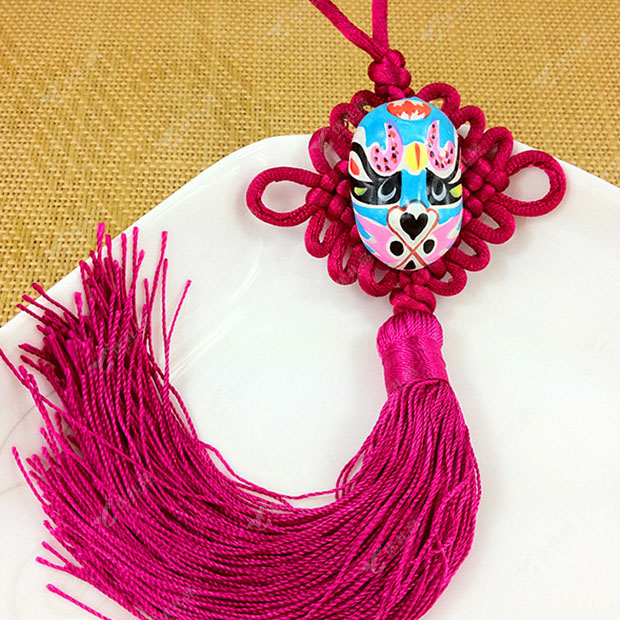 京剧脸谱中国结挂件