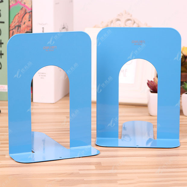 得力7.5寸大号铁书立