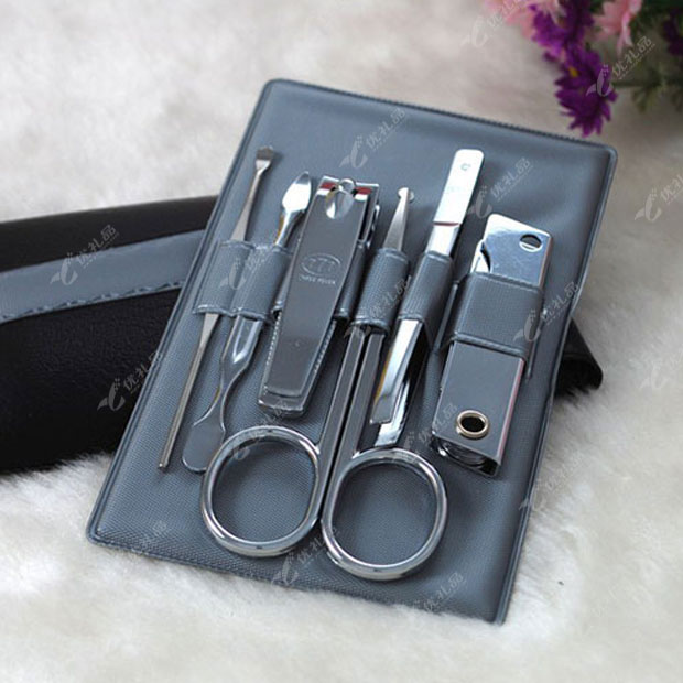 韩国777美甲套装银色(六件套)