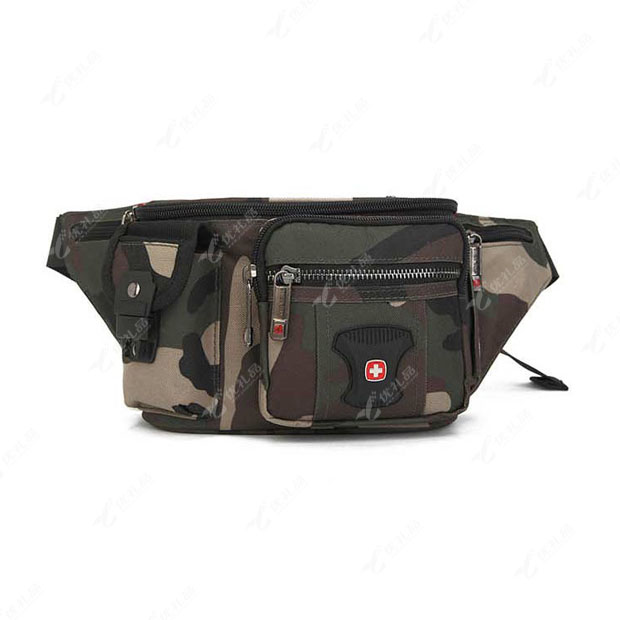 SWISSGEAR专用迷彩面料户外运动休闲腰包
