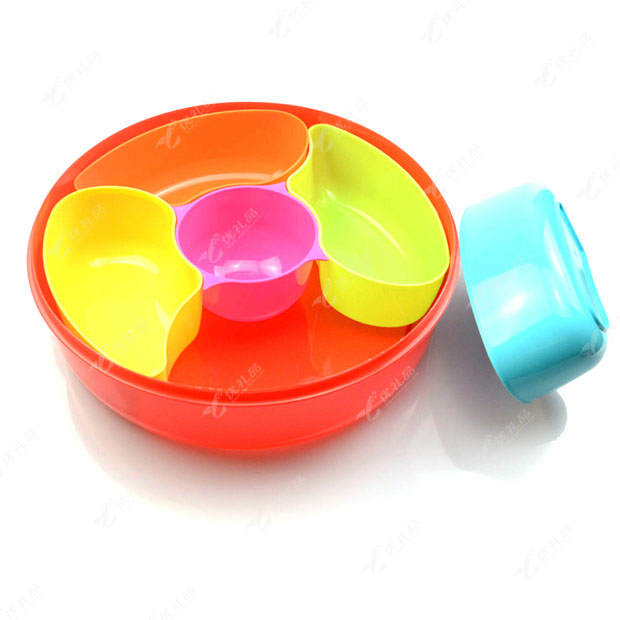 分格彩色塑料果盒