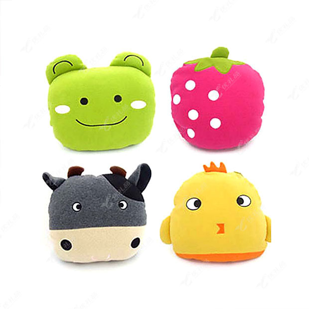 可爱 多功能卡通抱枕被