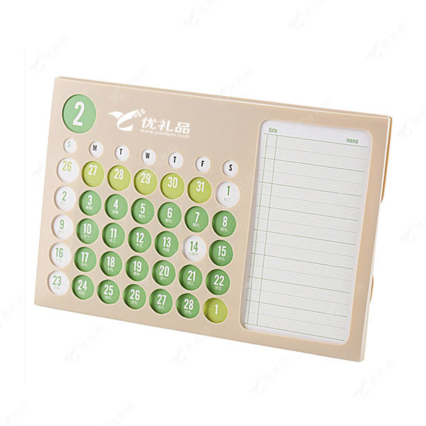 简约摆件备注记事 时尚台历座