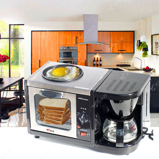 荣事达三合一多功能早餐机