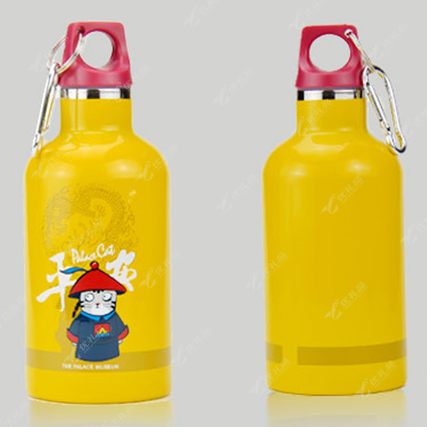 故宫猫平安便携不锈钢水壶