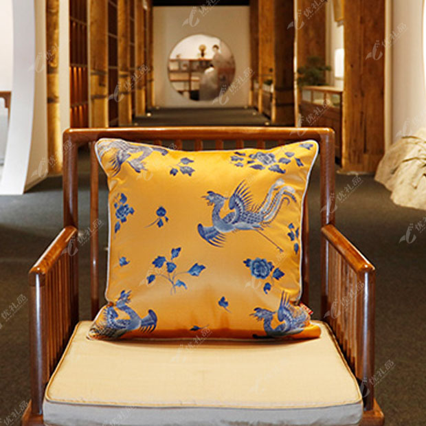 有凤来仪 靠枕套（无枕芯）