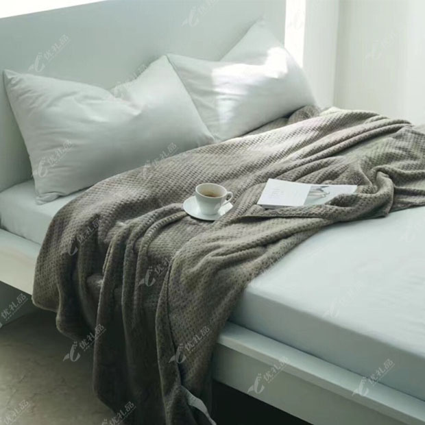 法兰绒单人双人毛毯