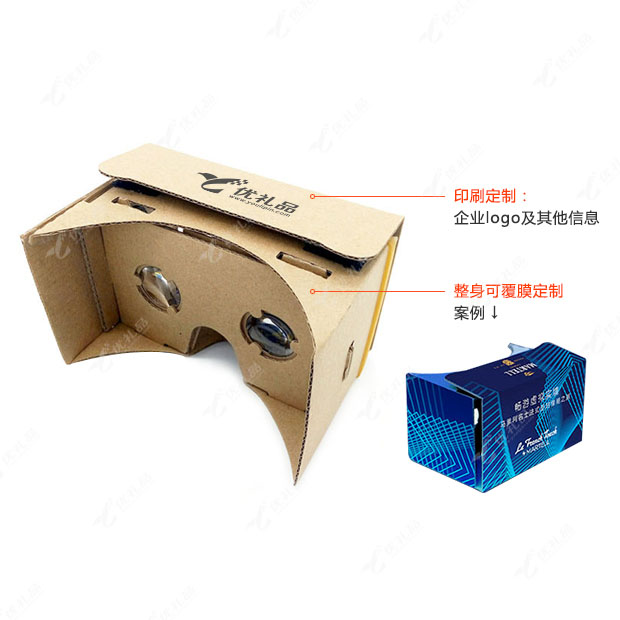 新款谷歌手工版手机3D眼镜