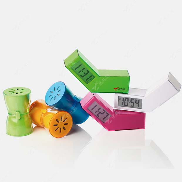 法国LEXON 乐上 LCD闹钟 时钟