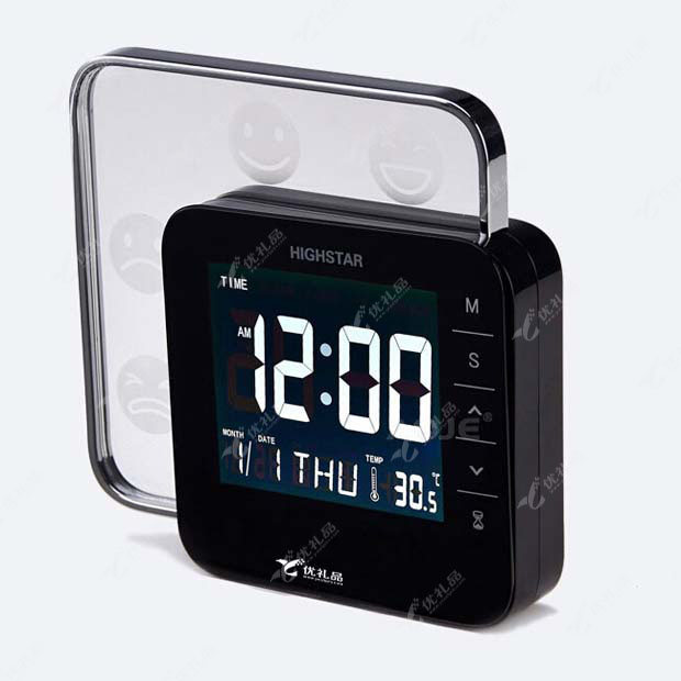 好时达新款LED 闹钟空气质量监测仪