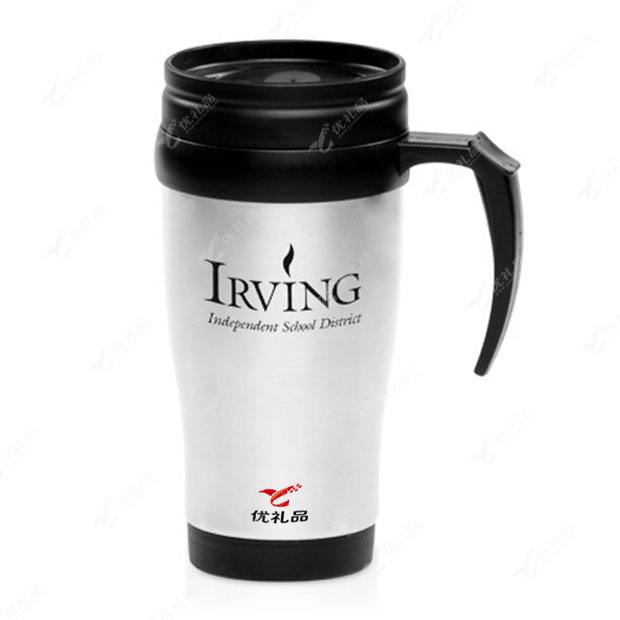 外钢内塑汽车杯